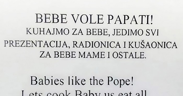 Urnebesan prijevod obavijesti o radionici obišao je regiju, nemoguće je prebrojati sve greške