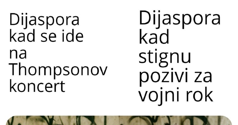 Fora o dijaspori i vojnom roku uzburkala je duhove na Fejsu, tragikomična je