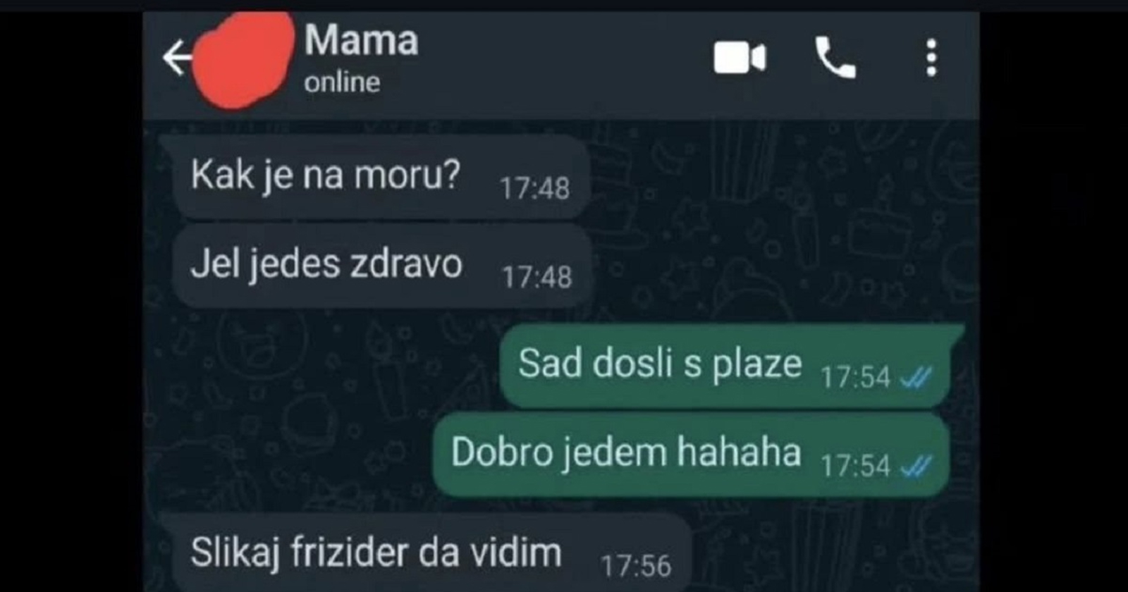Sin je išao s ekipom na more. Dopisivanje njega i zabrinute mame nasmijalo je tisuće na mrežama