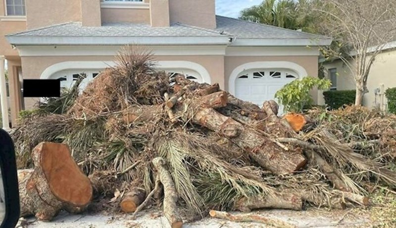 Susjed nije htio platiti tipu koji mu je očistio dvorište...