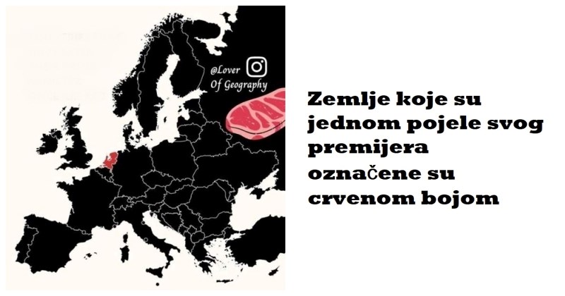 15 nasumičnih, ali zanimljivih činjenica o Europi prikazanih uz pomoć mapa