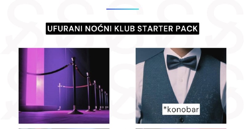 Ekipa na FB-u okomila se na fensi šmensi noćne klubove. Slike i komentari će vas poprilično zabaviti