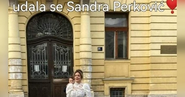 Fora o vjenčanju Sandre Perković danas se masovno dijeli Fejsom, odmah ćete vidjeti zašto je hit!