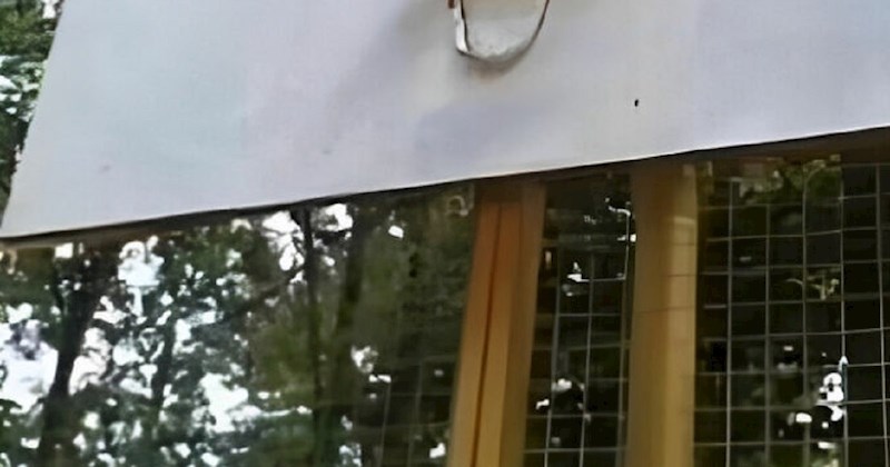 Prizor fotkan na košarkaškom terenu u Srbiji obišao je regiju, morate vidjeti ovaj improvizirani koš