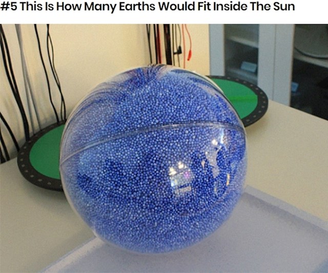Koliko Zemlji stane u Sunce