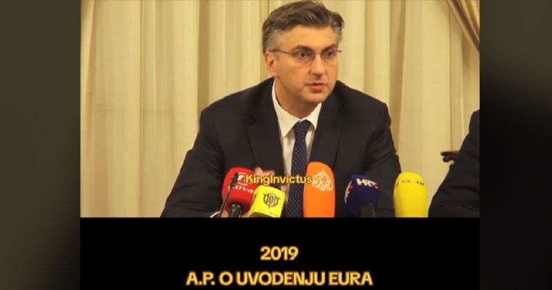 Širi se video u kojem Plenki priča o uvođenju eura, pogledajte što je tada govorio o poskupljenju
