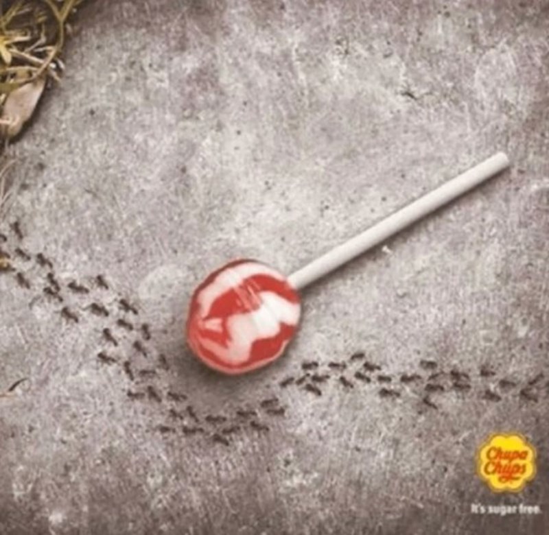 Chupa Chups bez šećera ne privlači mrave i kukce, pa ga možete jesti u miru