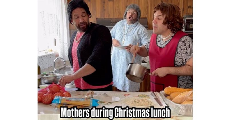 Video prikazuje kako svakoj, ali baš svakoj mami izgleda dan Božića. Totalno je pogođen!