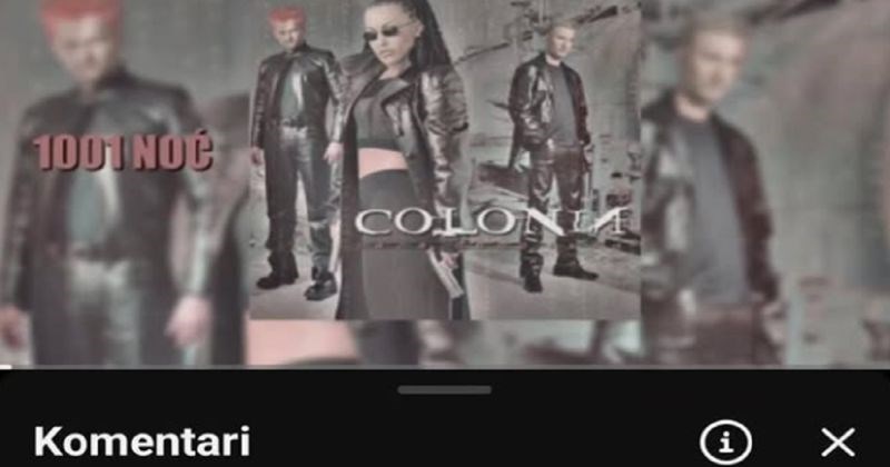 Neobičan komentar na pjesmu nekad omiljene Colonie širi se mrežama, morate vidjeti da bi povjerovali