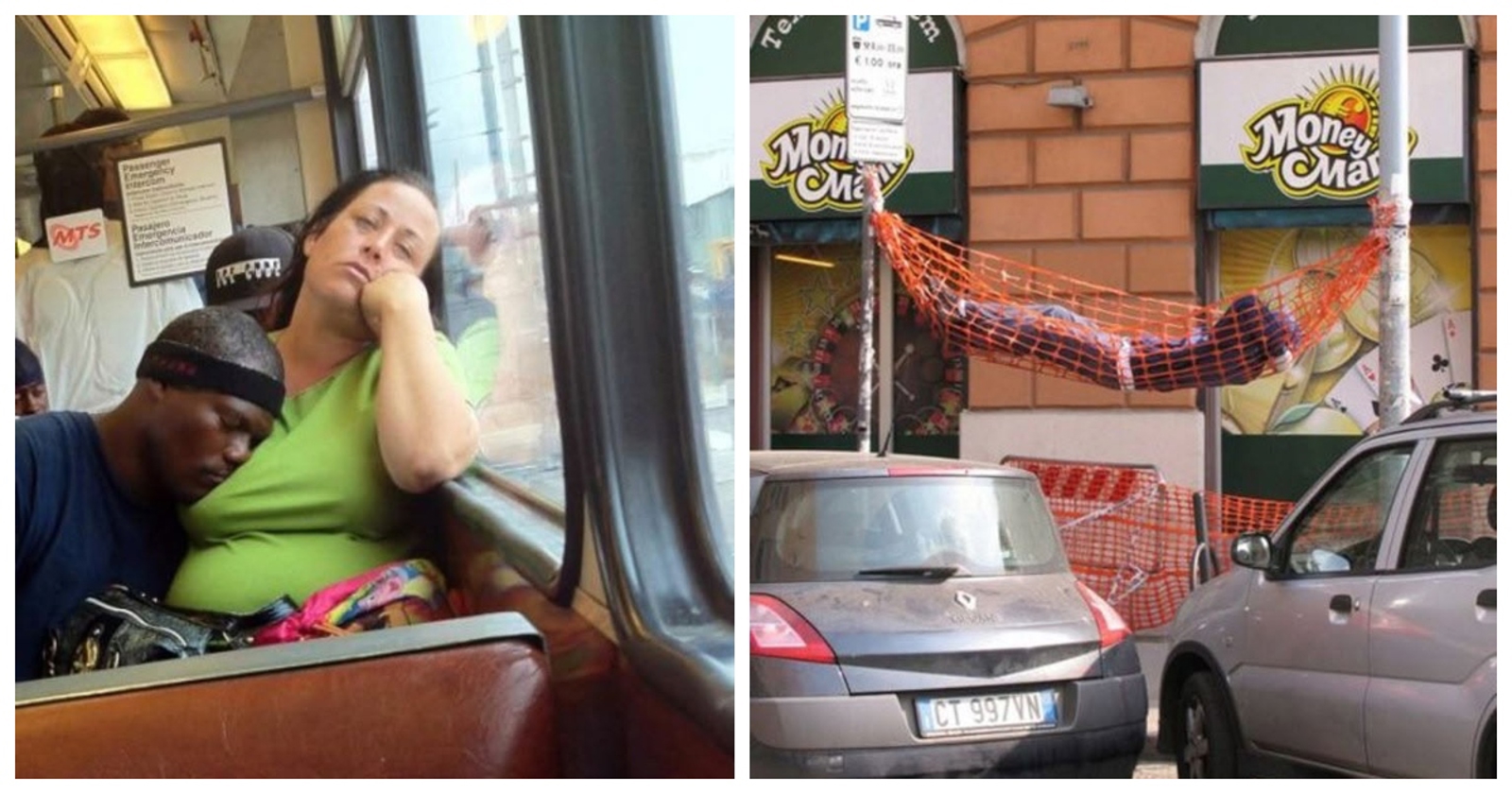 18 ljudi koje je san uhvatio na urnebesnim mjestima i u fizički jedva zamislivim pozama