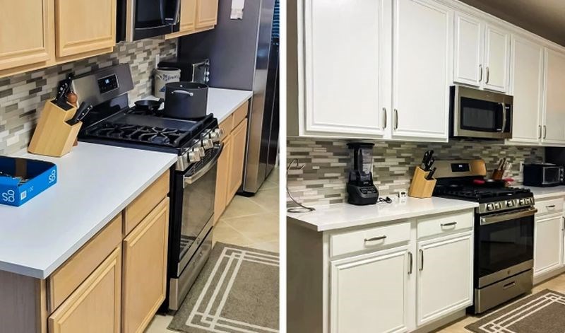 “Prefarbali smo kuhinju u bijelo.”