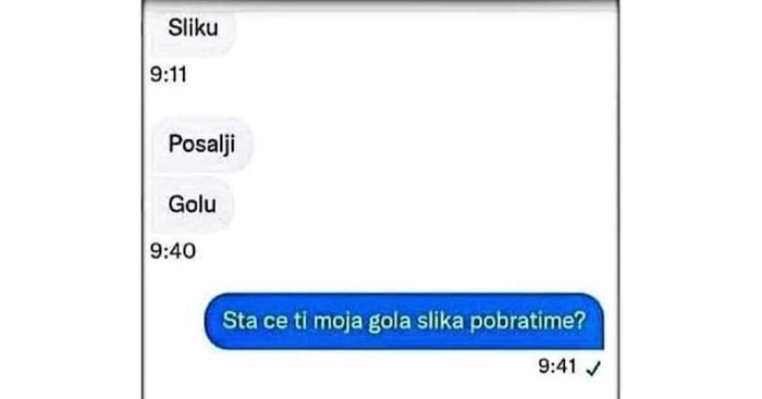 Tip je tražio da mu pošalje golu sliku u inbox, rasplet razgovora ozbiljan je hit u regiji