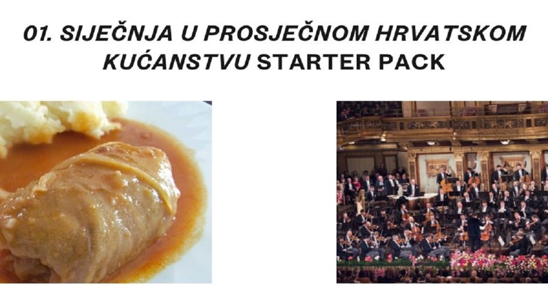 Ovako izgleda novogodišnje jutro u svakoj pravoj hrvatskoj kući, fora je urnebesna