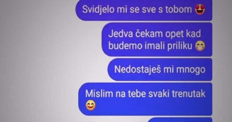 Zaljubljeni tip poslao je curi rafal poruka, ali ovom odgovoru se nikako nije nadao. Morate vidjeti
