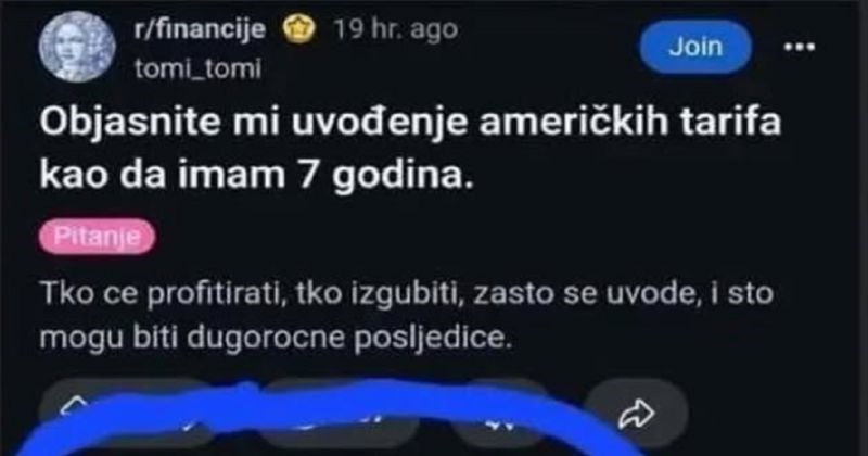 Zamolio je Reddit da mu pojednostavljeno objasne Trumpove poteze, ovaj komentar je slomio Internet