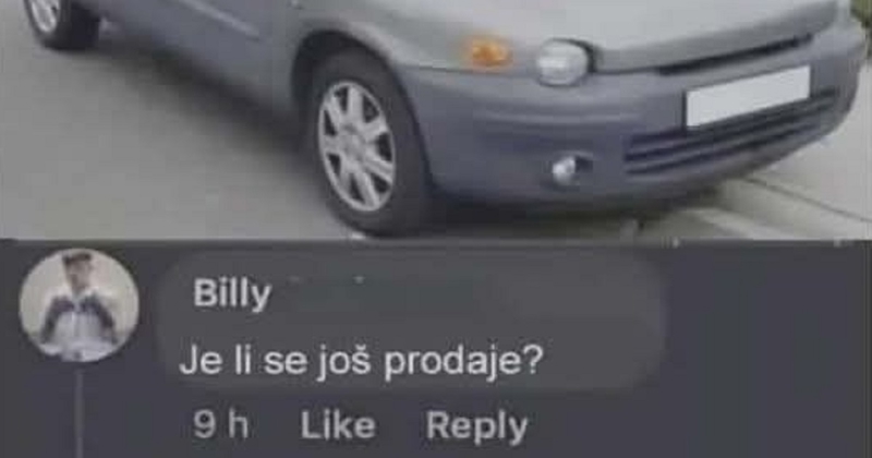 Tip prodaje Fiat Multiplu, zbog bisera u komentarima oglas lajkaju tisuće