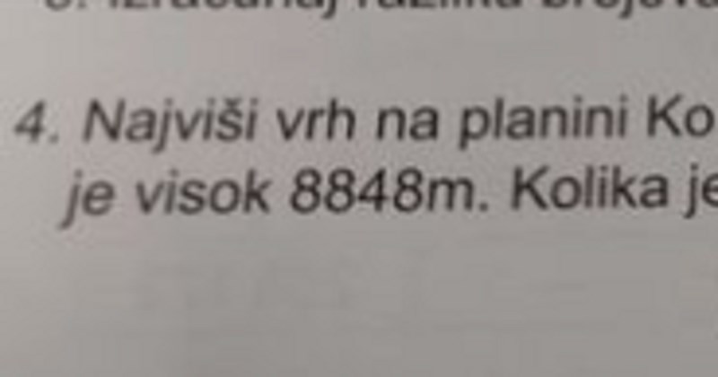 Odgovor jednog učenika na zadatak iz matematike obišao je regiju, nasmijat će vas do suza