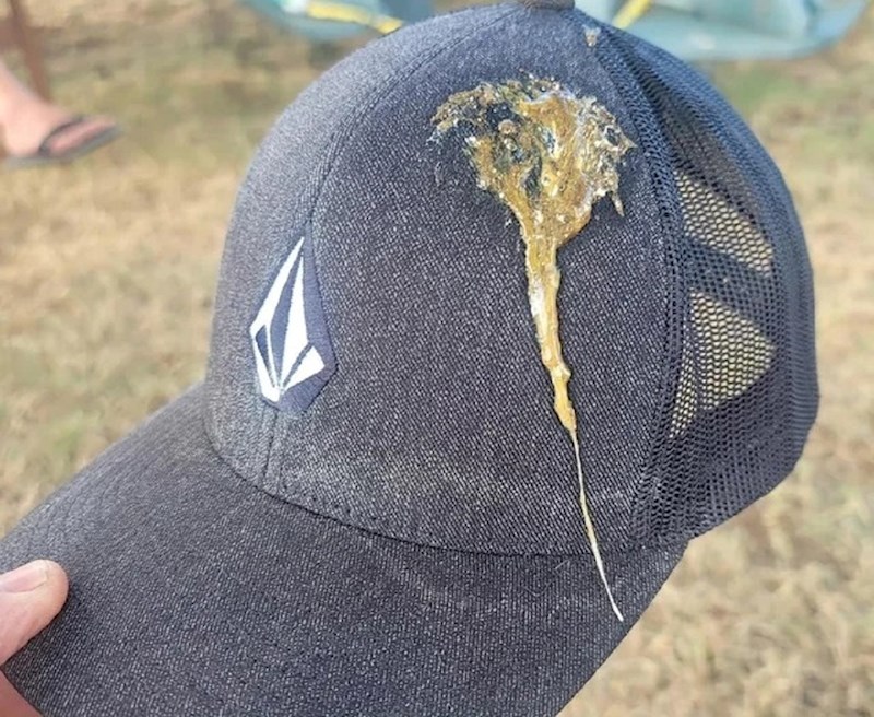 Sreća u nesreći je što sam imao kapu. Nesreća u nesreći je što je kapa nova