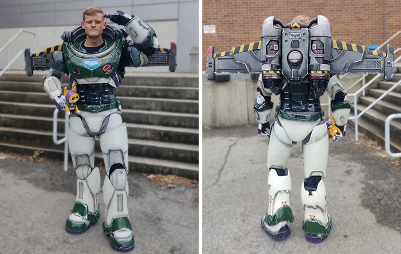 On je sigurno pobijedio u izboru za najbolji kostim!