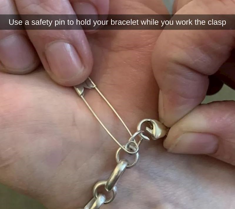 Nema više muke oko kopčanja narukvice!