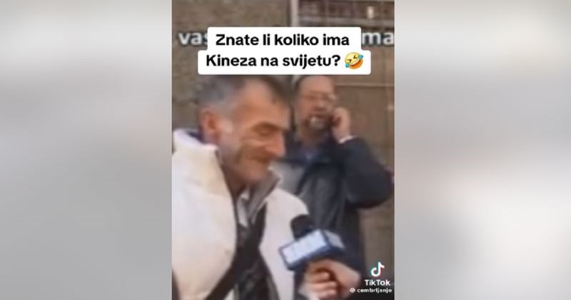 Ljude u Srbiji su pitali koliko ima Kineza na svijetu, teško je izabrati najveći biser