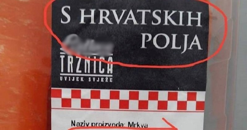 Na pakiranju mrkve netko je uočio nelogičan detalj, jednima je urnebesan, drugi su zgroženi