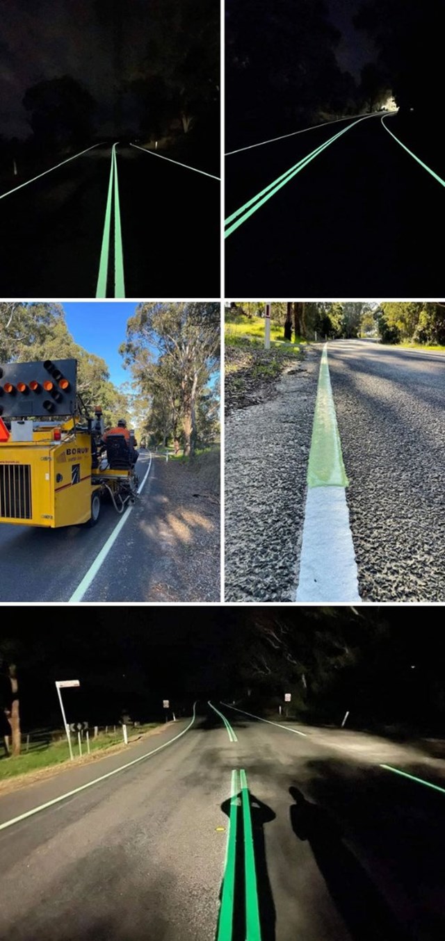 Australska tvrtka uvodi tehnologiju boja za autoceste koje svijetle u mraku