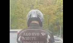 Natpis na jakni jednog motociklista totalni je hit u regiji, ideja je prekomična!
