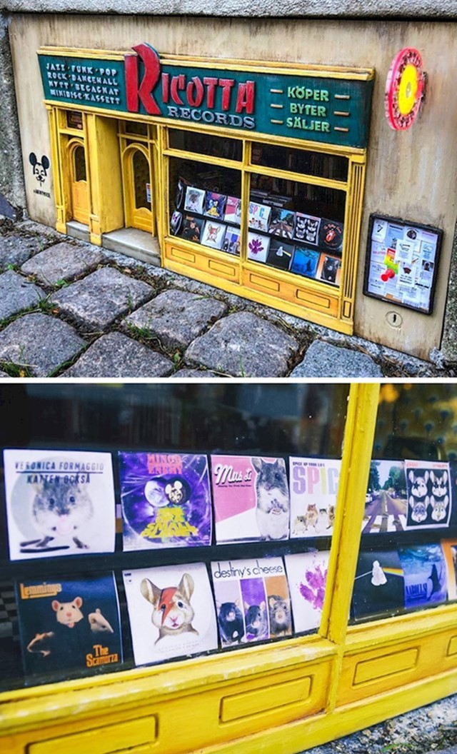 Prodavaonica ploča za miševe u Lundu