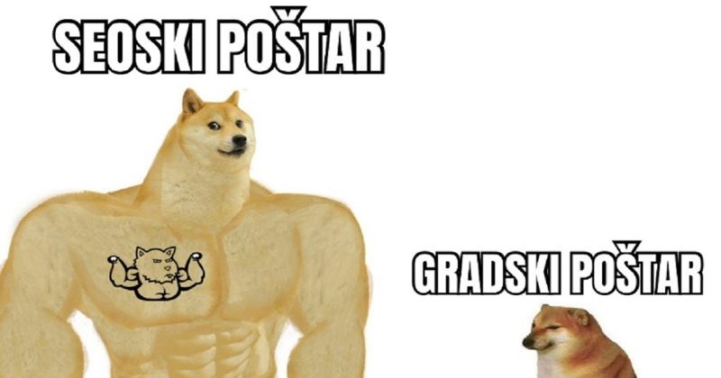 Fora o razlici između seoskih i gradskih poštara hit je na IG-u, urnebesna je