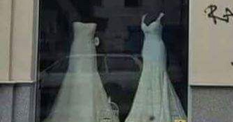 Grafit na zidu kraj salona vjenčanica nasmijao je ekipu na Fejsu, morate vidjeti