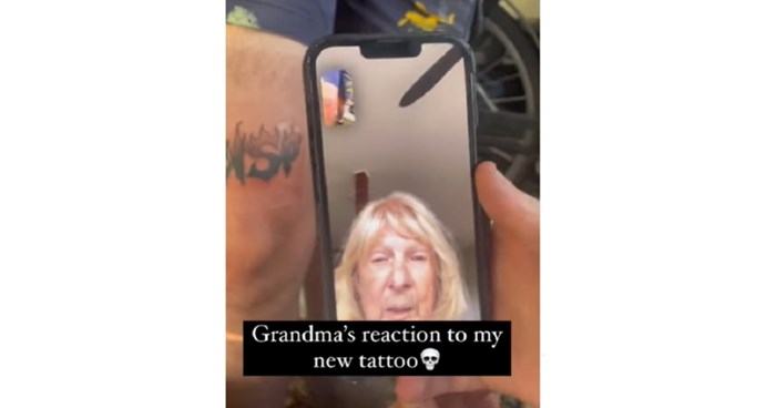 Bakina reakcija na unukovu tetovažu totalni je hit na IG-u, ovo definitivno niste očekivali