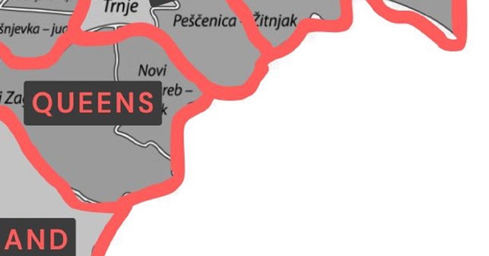 Netko je usporedio zagrebačke kvartove s dijelovima New Yorka, karta je urnebesna