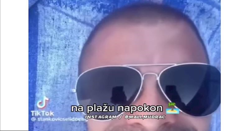 Fora snimka tipa na plaži obišla je regiju, odmah ćete vidjeti zašto je hit