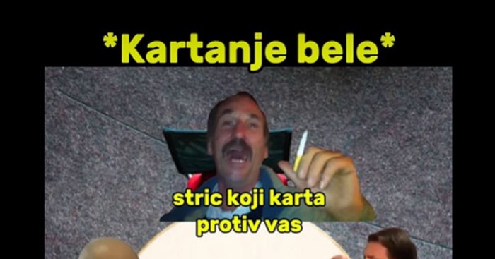 Fora o ekipi koja igra belu nasmijala je Fejs, mnogi će se pronaći u ovome