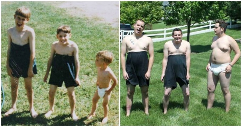 15 predobrih remakeova starih obiteljskih fotki koji će vam uljepšati dan