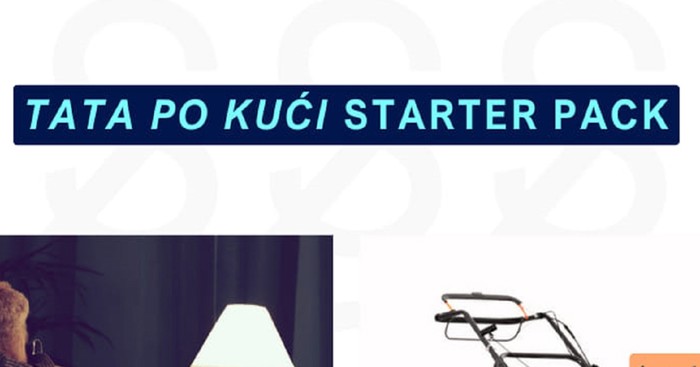Netko je napravio "startni paket" baš svakog tate s naših područja, totalni je hit