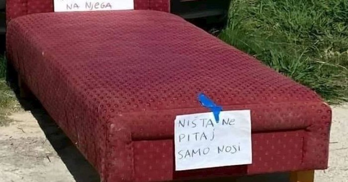 Netko poklanja kauč, a natpis kojim je opisao njegovo stanje pravi je biser marketinga. Plačemo!