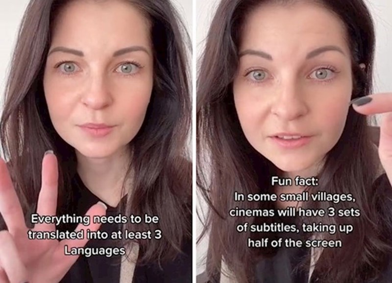 U dijelovima Švicarske sve se obavezno prevodi na tri jezika