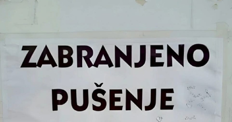 Zabrana pušenja u jednom uredu nasmijat će one prljavijeg uma, lajkaju je tisuće