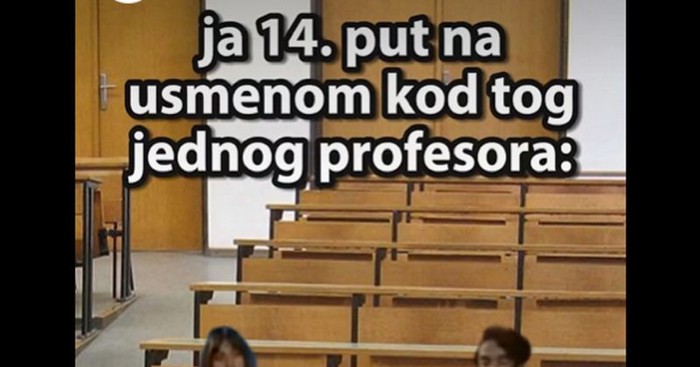 Počeo je ispitni rok, studenti dijele ovu urnebesnu montažu. Mnogi će se prepoznati u ovome!