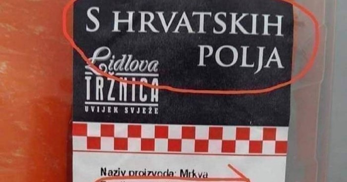 Netko je na pakiranju mrkve primijetio bizaran detalj, fotka je zgrozila Hrvatsku