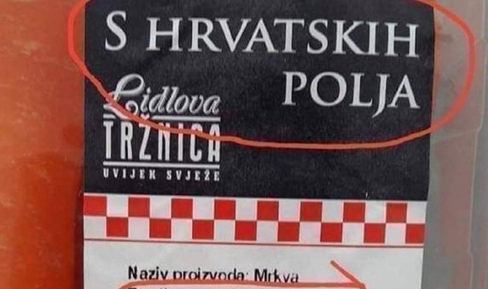 Netko je na pakiranju mrkve primijetio bizaran detalj, fotka je zgrozila Hrvatsku