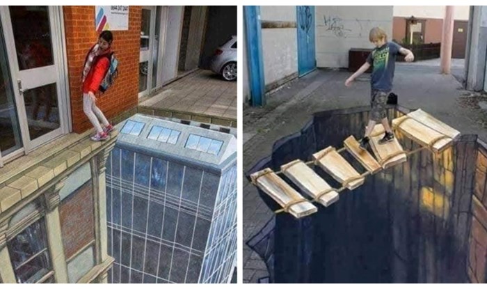 13 precool primjera ulične umjetnosti u 3D varijanti na koje je teško ne ostati fasciniran