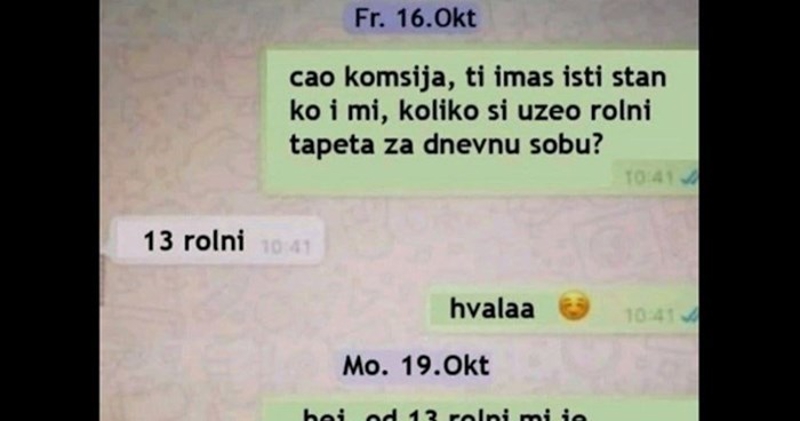 Fotka urnebesnog dopisivanja među susjedima hit je na Fejsu, odmah će vam biti jasno zašto