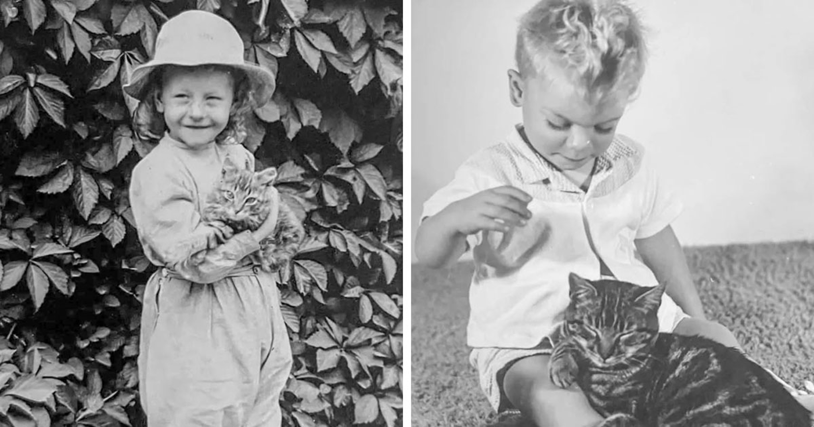 20 dirljivih vintage fotografija koje slave prijateljstvo djece i njihovih ljubimaca