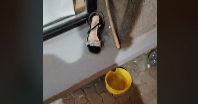 Tip je pronašao jednu žensku cipelu na ulici, snimka je obišla regiju zbog urnebesnog zaokreta