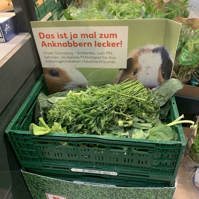 Besplatni listovi povrća za ljubimce