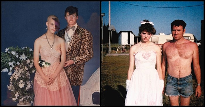 19 bizarnih fotki s maturalnih zabava koje su ljudi našli u starim albumima, popravit će vam dan