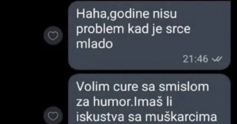 Curi je upao vidno stariji muškarac s neprimjerenim sadržajem, ona ga uništila odgovorom